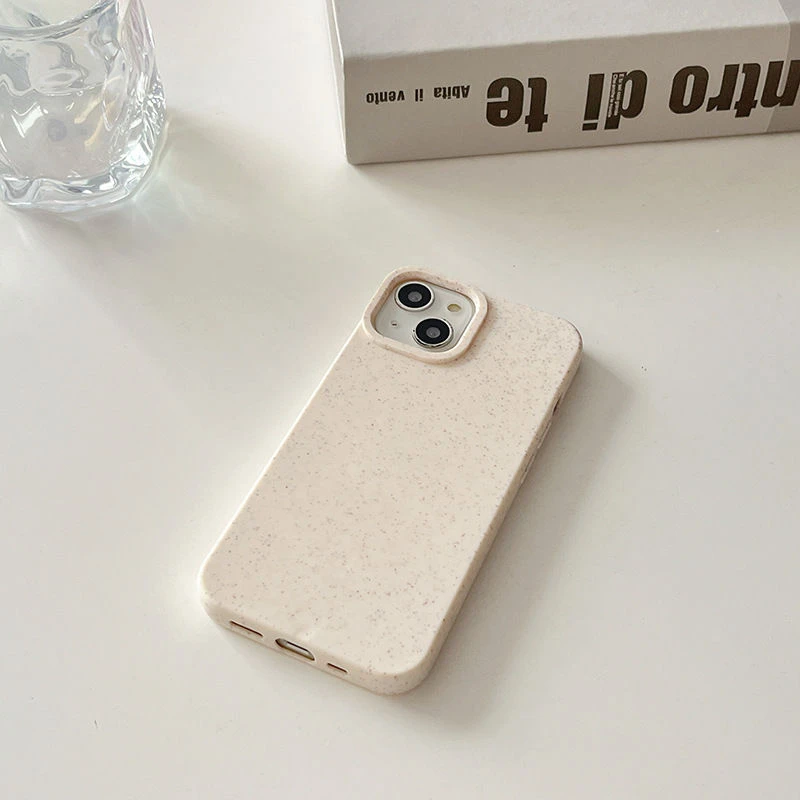 适用iphone15promax手机壳苹果14/13全包12/11简约xr/xs小麦粒7/8