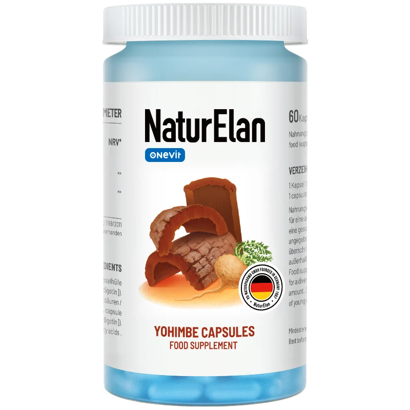 NATURELAN呐兔育亨宾胶囊60粒 男性滋补