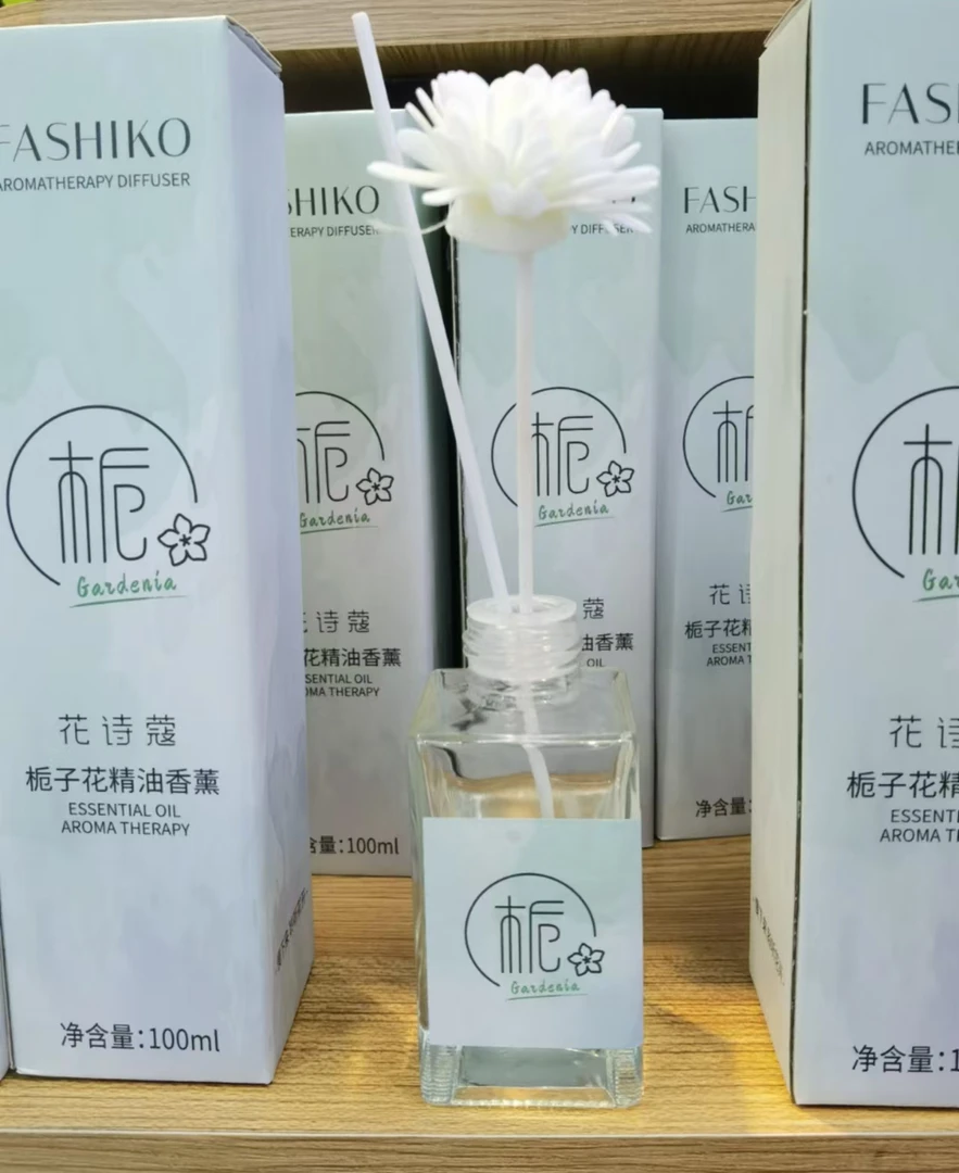 100ml栀子花精油香薰味道！室内持久卧室 卫生间家用香薰
