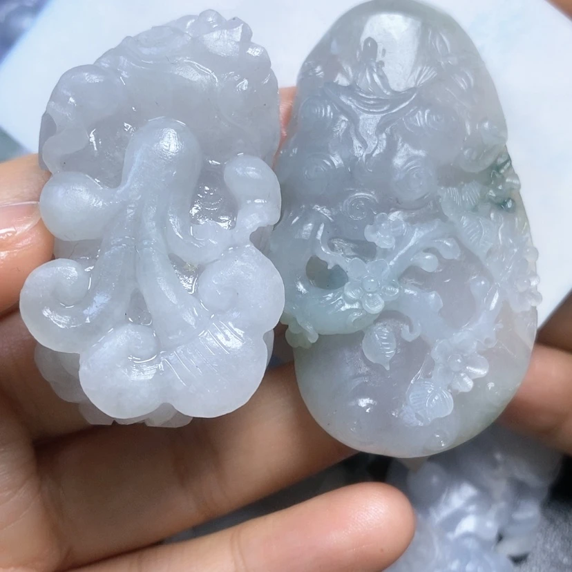 【闪购商品】定制翡翠1未镶嵌平***: