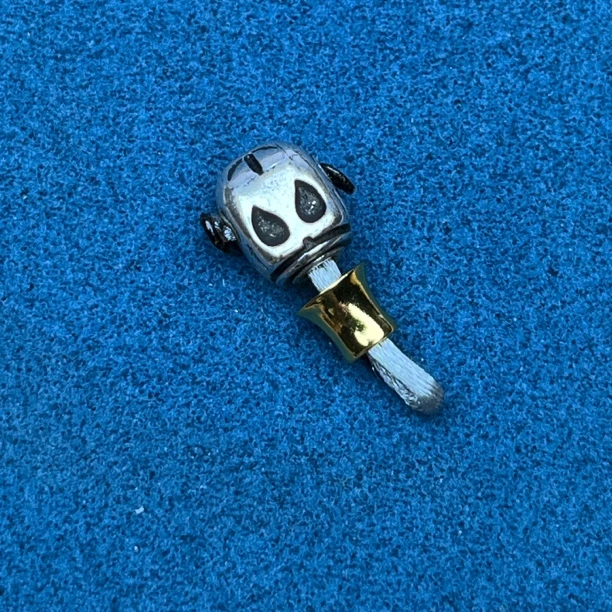 铜吊坠 百香骷髅三通个性气质百搭尺寸参考图片详情