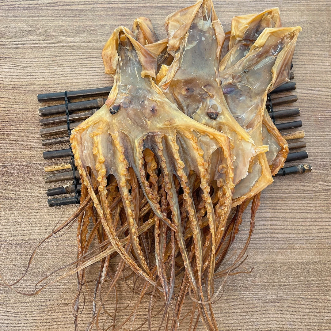 W【莹莹精选】好大只章鱼干 煲汤鲜味 淡干章鱼八爪鱼 500g