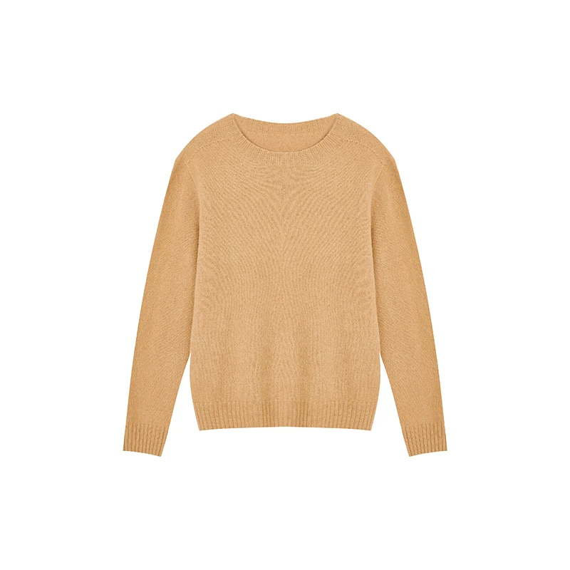 【大叔专属】柔软亲肤全羊毛针织衫百搭叠穿宽松上衣女D09CZN9577