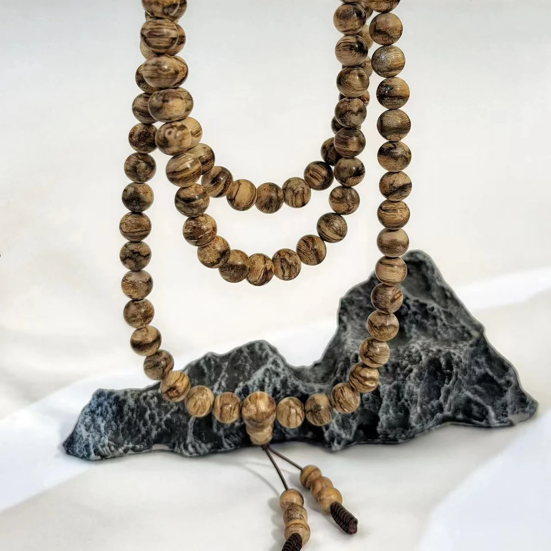 JSAC1-2706-1*达拉干虎斑多圈沉香手串/江苏省工艺美术馆