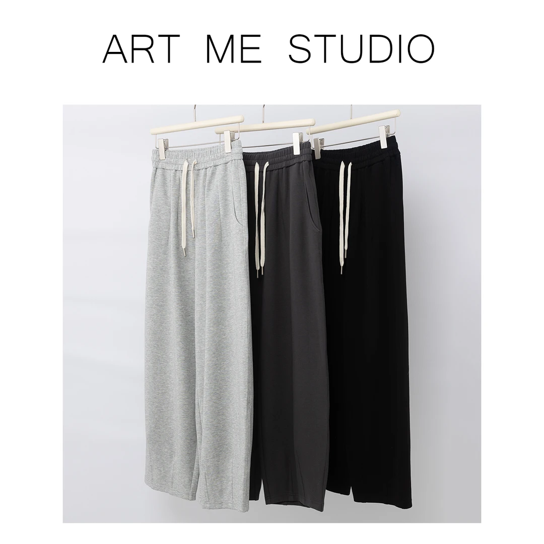 Art me 瓜瓜呀【suw002裤】显瘦运动休闲垂感时尚百搭