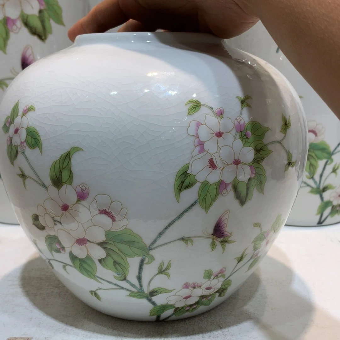 景德镇陶瓷陶瓷花瓶摆件