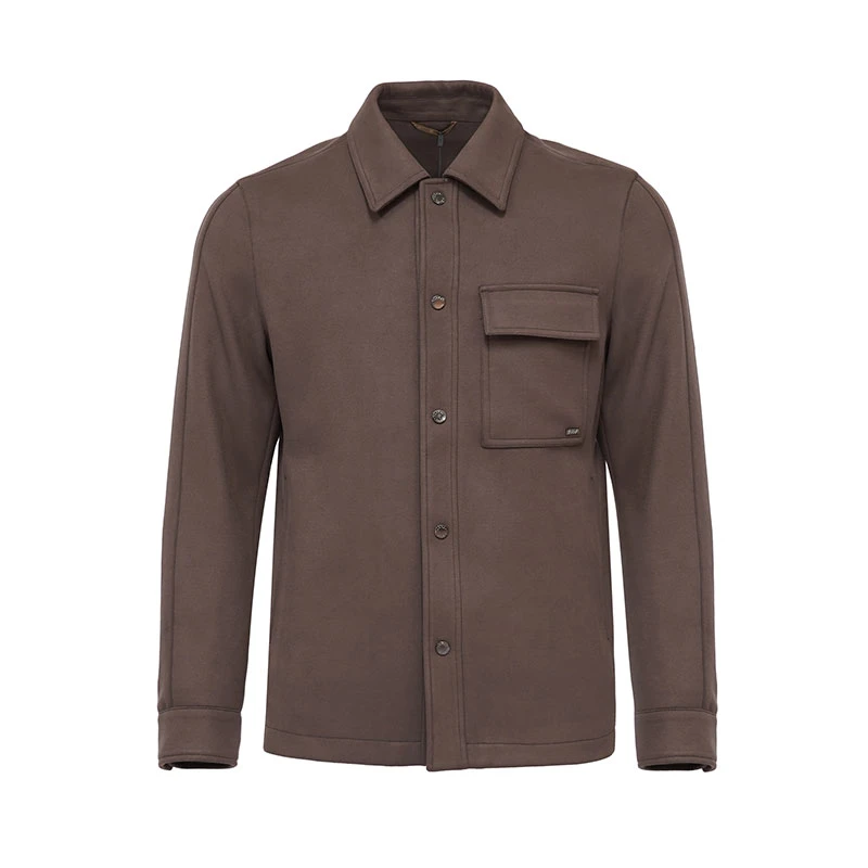 TARRAT/达兰特男士2024秋冬新款休闲长袖翻领单夹克7937