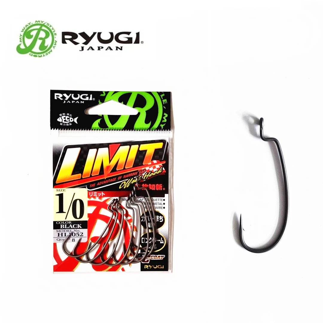 【呆娃精选】Ryugi流義LMITI窄腹曲柄钩路亚鱼钩超滑涂层重障作钓钩