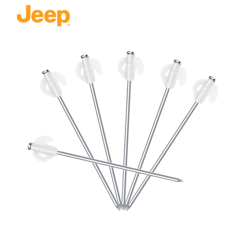 JEEP/吉普户外地钉固定夜光地钉地插天幕配件露营帐篷地钉防风铁