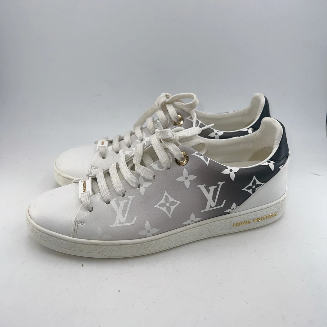 36.5码/98新/lv/路易威登黑白渐变满印小板鞋