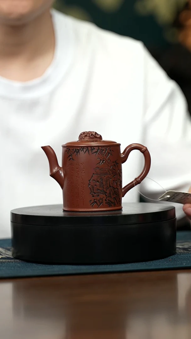 【闪购商品】紫砂茶壶宜兴原矿 手工 紫砂壶容量180CC