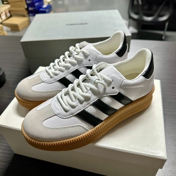 莞产高品质 samba og 增高3cm 真皮德训鞋