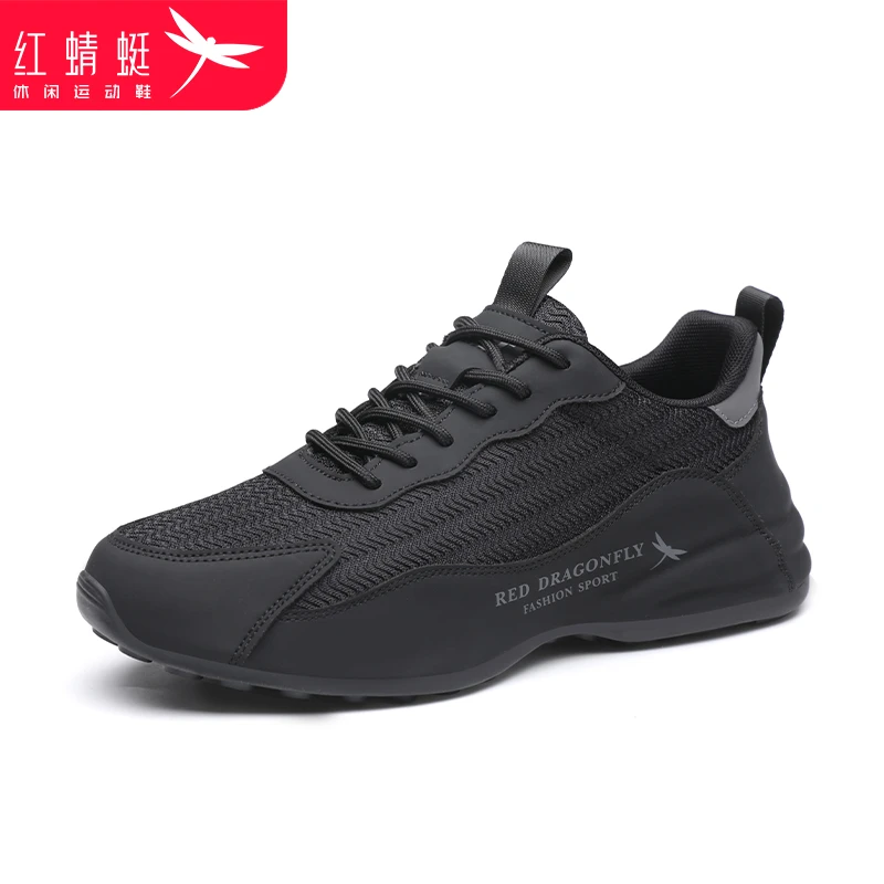 红蜻蜓男鞋户外运动鞋秋冬款跑鞋男士开车专用鞋正版休闲男款