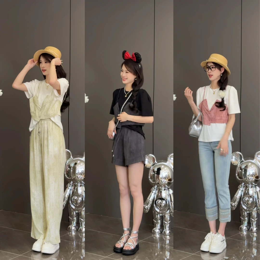 【水冰月】【水墨画】老钱风套装预CDP4TZ266B