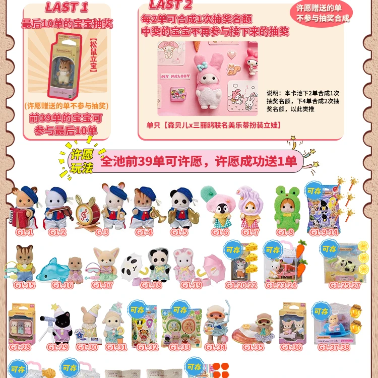 【默认代拆代抽】森林家族欧气抽卡扭蛋机