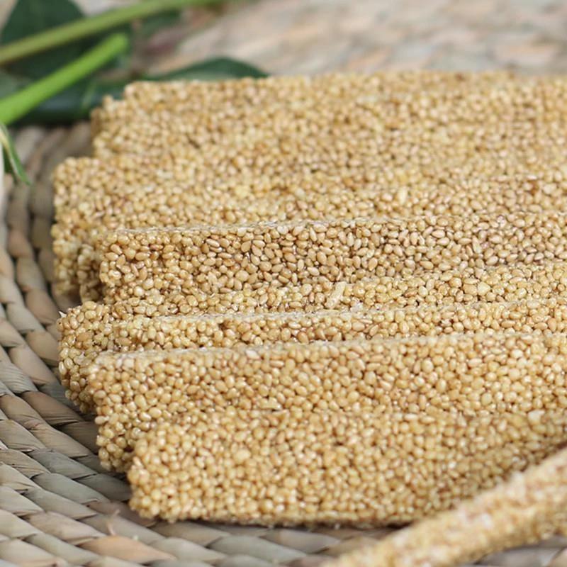 芝麻糖纯手工特产米花糖零食河北邯郸鸡泽友阳后怀旧米酥10g笋