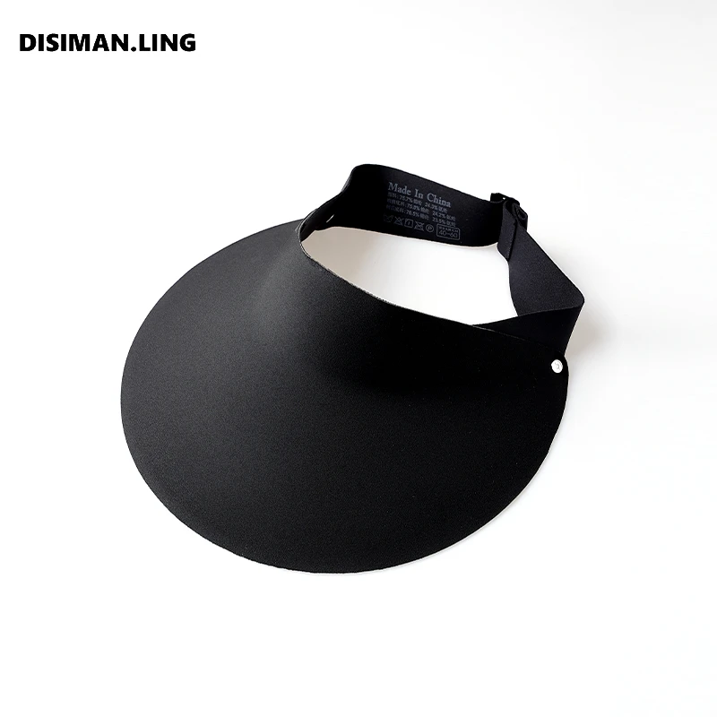 迪丝嫚苓多色空顶帽运动时尚户外夏季百搭防晒遮脸韩版小众设计感