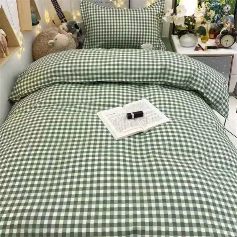 (福妮家纺)四件套200*230 加厚冬季款床单被套枕套简约风格