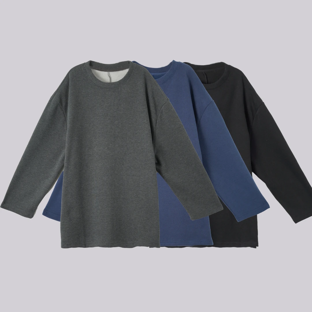 WKe  三色加绒T恤