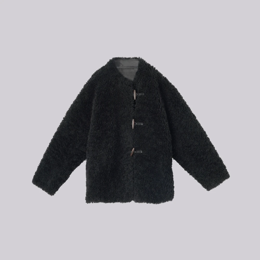 WKe   芭蕾黑巧外套