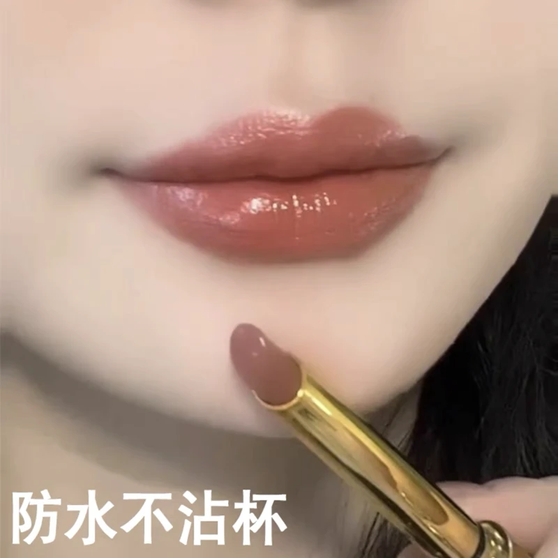 新款不掉色不沾杯口红持久防水不脱色滋润保湿素颜显白百搭肤色女