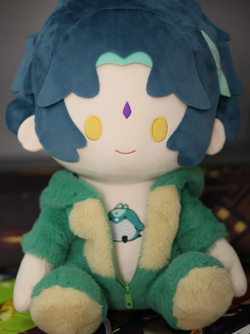 原神同人周边魈宝40cm发片娃