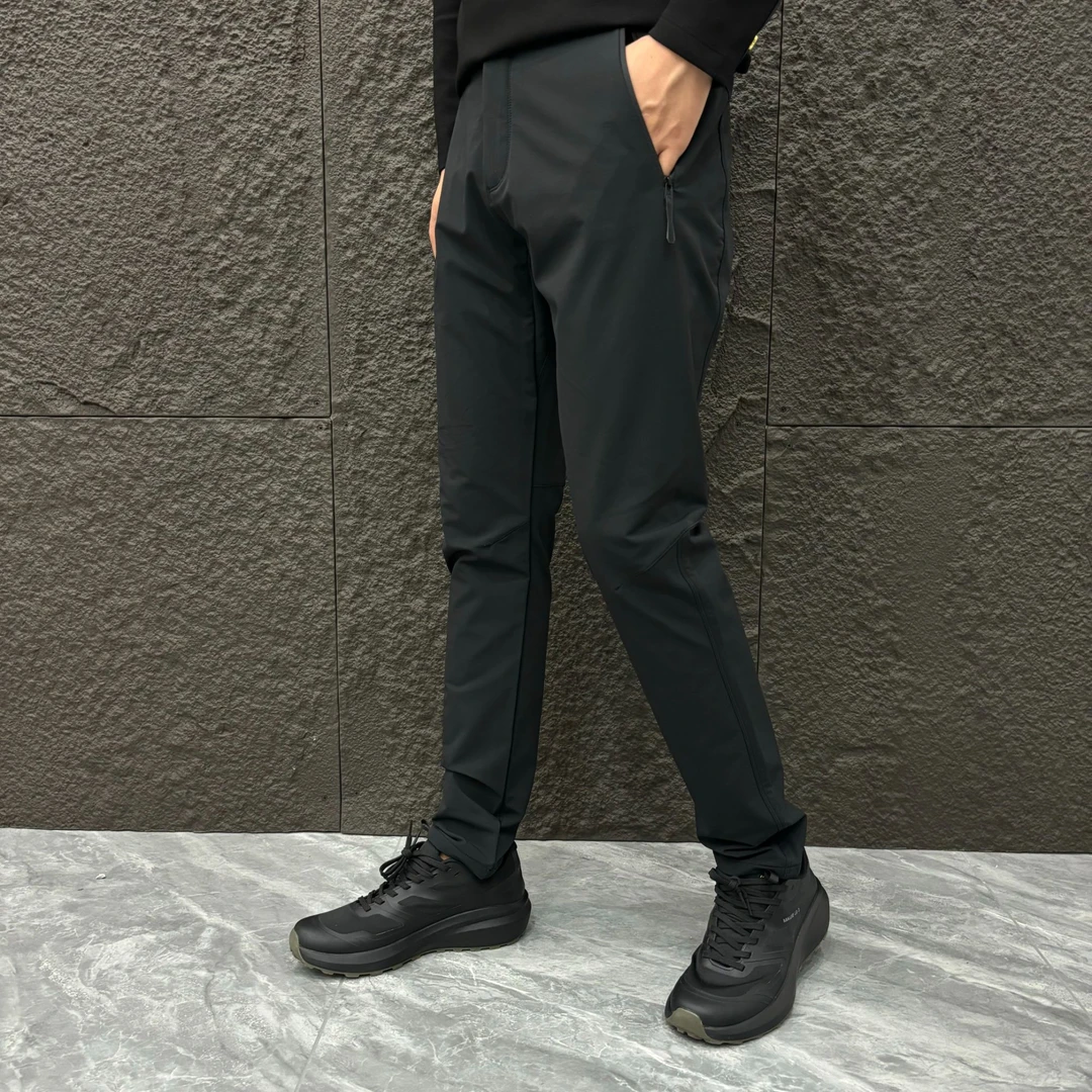 5006-新款户外时尚百搭软壳商务休闲冲锋裤微弹舒适耐磨