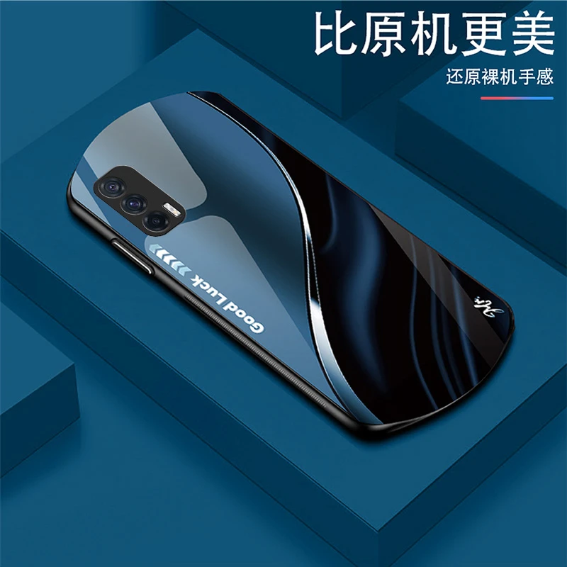 适用于iQOO Neo5弧形玻璃手机壳高颜值设计轻薄防摔商务轻奢