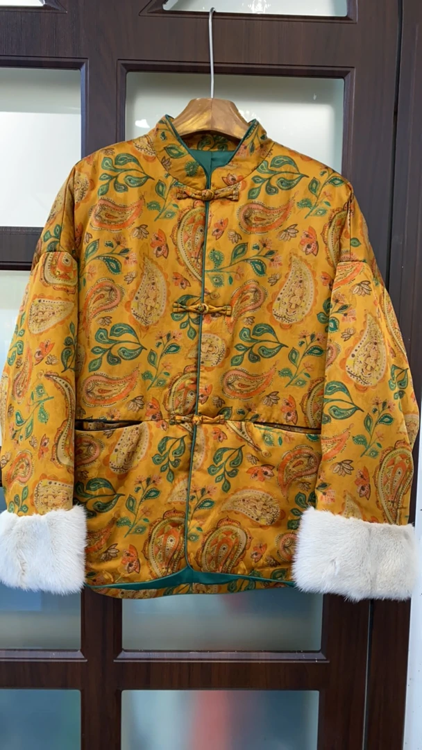 新中式香云纱上衣