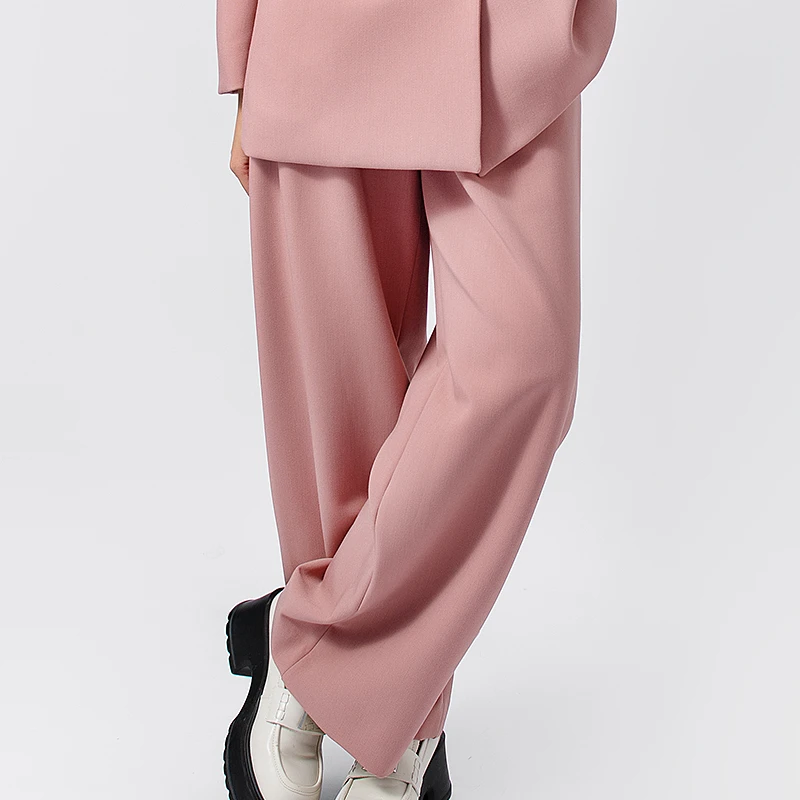 GP153 菲诗菲曼高端定制  双倒褶阔腿裤WL4407K