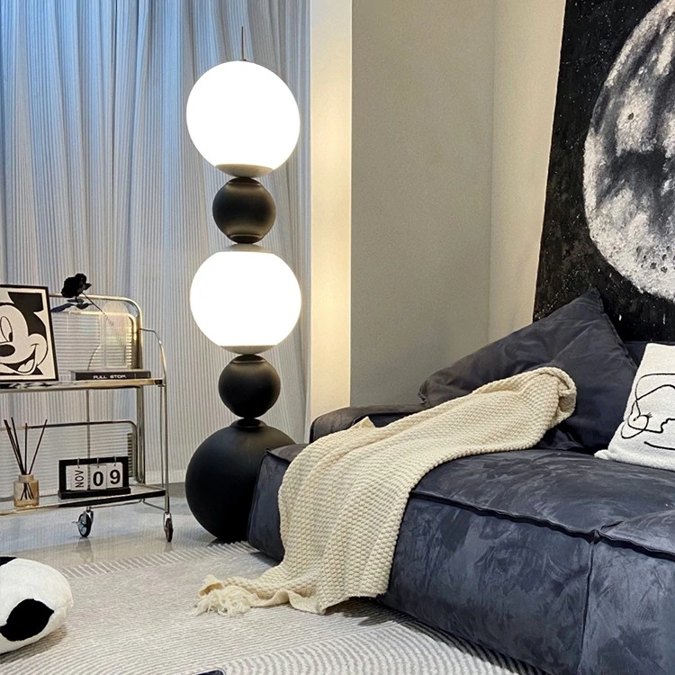 设计师艺术2023新款糖葫芦落地灯网红卧室客厅沙发旁立式装饰灯