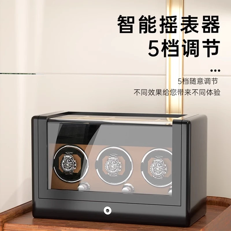 NIWORKSHOP/新邑自造首饰收纳盒全自动机械手表摇表器摇摆器转表