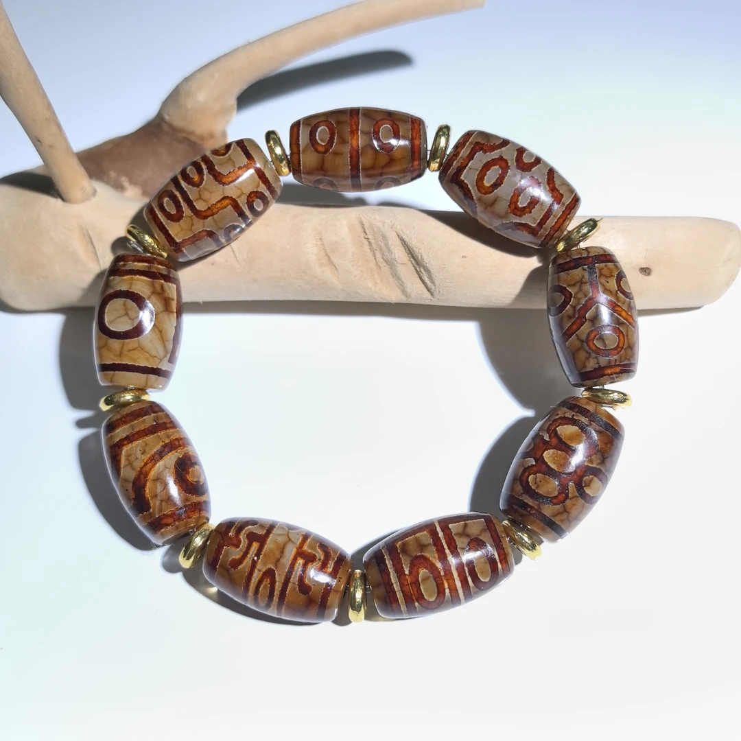 【九韵木语】玛瑙2.0*1.3单圈手串 MN20101