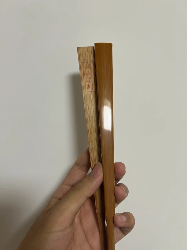 储成星代表头型全老川料大权方头文玩折扇