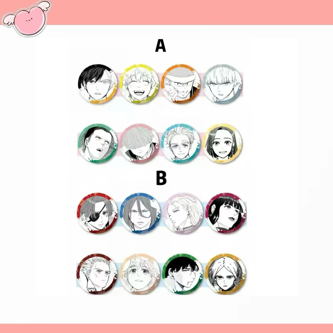 防风铃公主咖啡原画吧唧A/B款