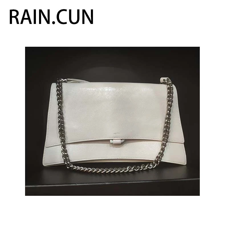 【母亲节礼物】BD-9943-白色RAIN.CUN轻奢小众时尚女士包