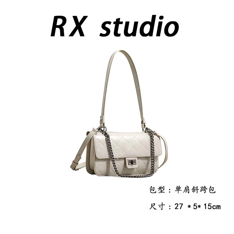 【母亲节礼物】SK-82716-陶白RAIN.CUN轻奢小众时尚女士包