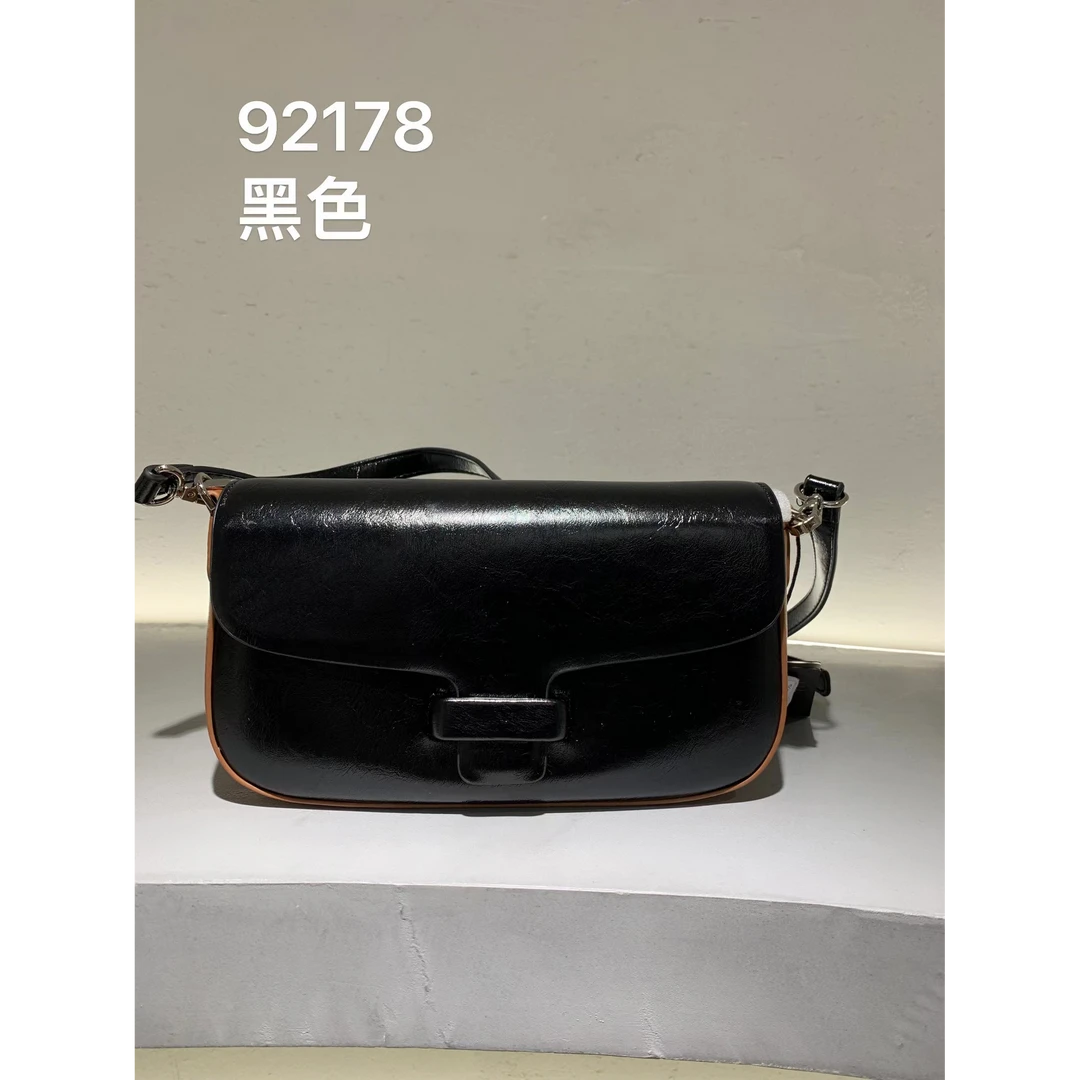 【母亲节礼物】SK-92178-黑色RAIN.CUN轻奢小众时尚女士包