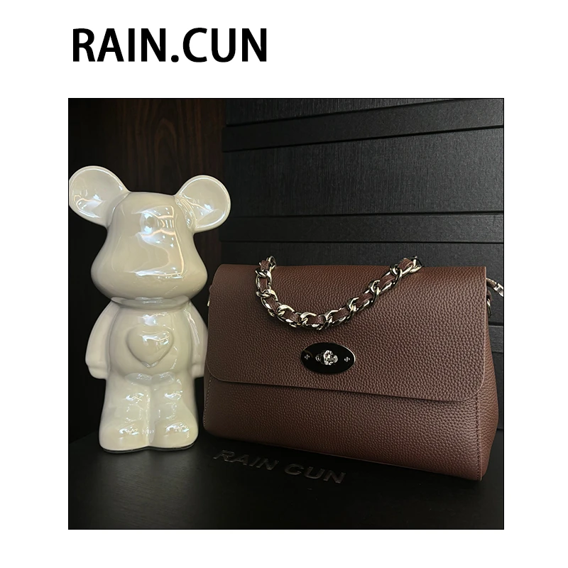 【母亲节礼物】KLL-66026-咖啡轻奢小众设计感时尚百搭ins女士包