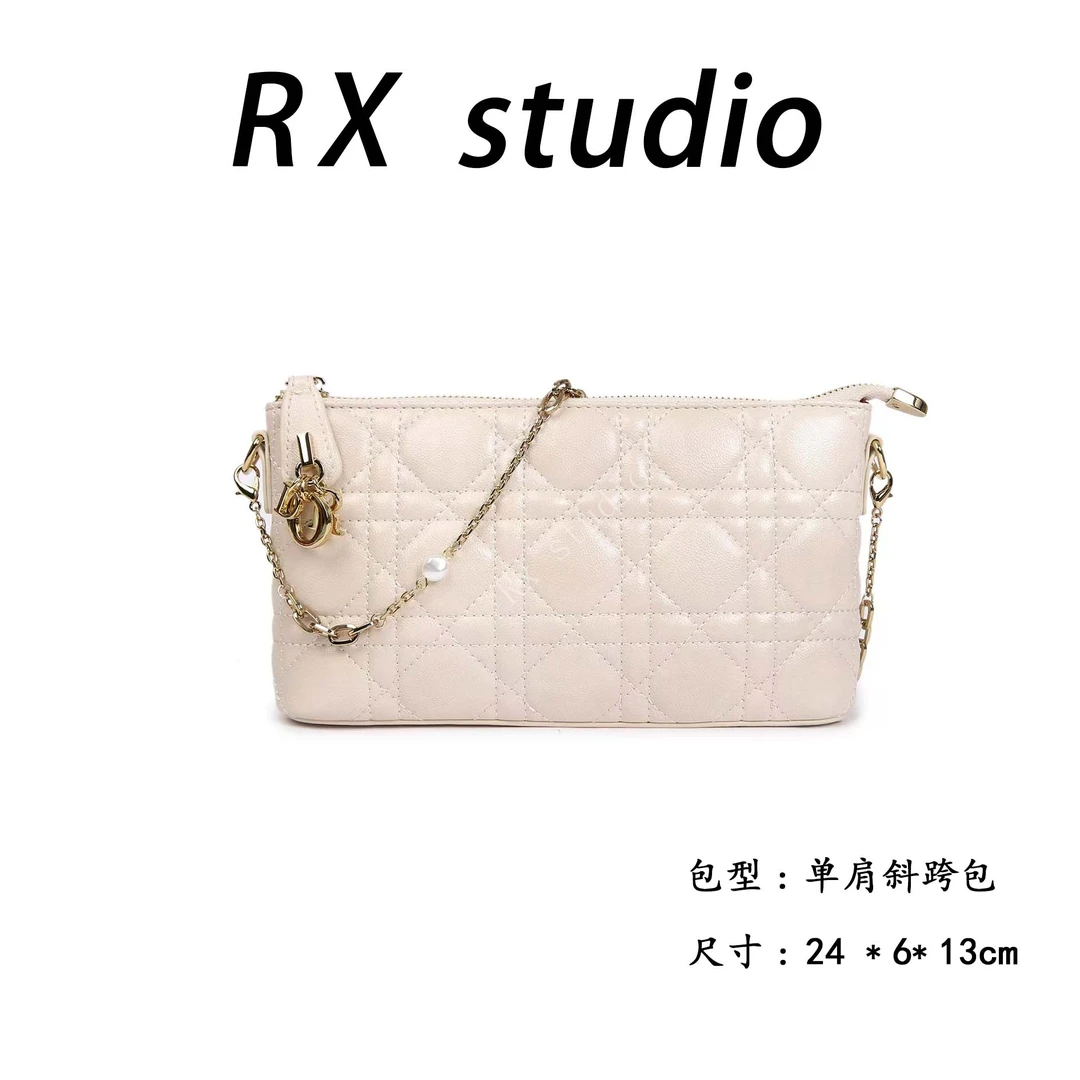 【母亲节礼物】SKL-G8052-米白RAIN.CUN轻奢小众时尚女士包