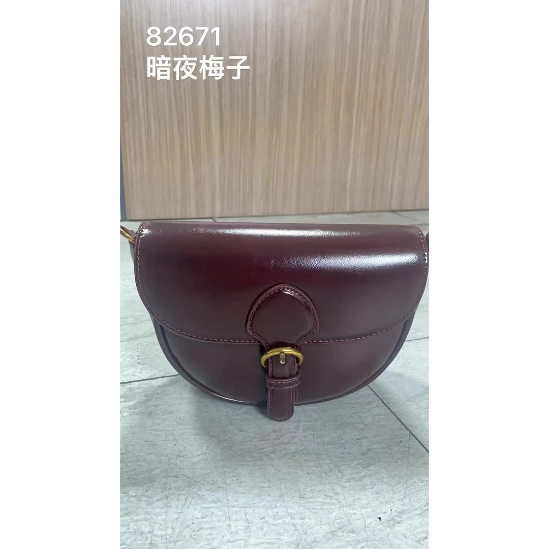 【母亲节礼物】SK-82671-暗夜梅子RAIN.CUN轻奢小众时尚女士包