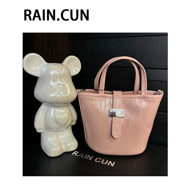 【母亲节礼物】XY2-8308-樱花粉轻奢小众设计感时尚百搭女士包包