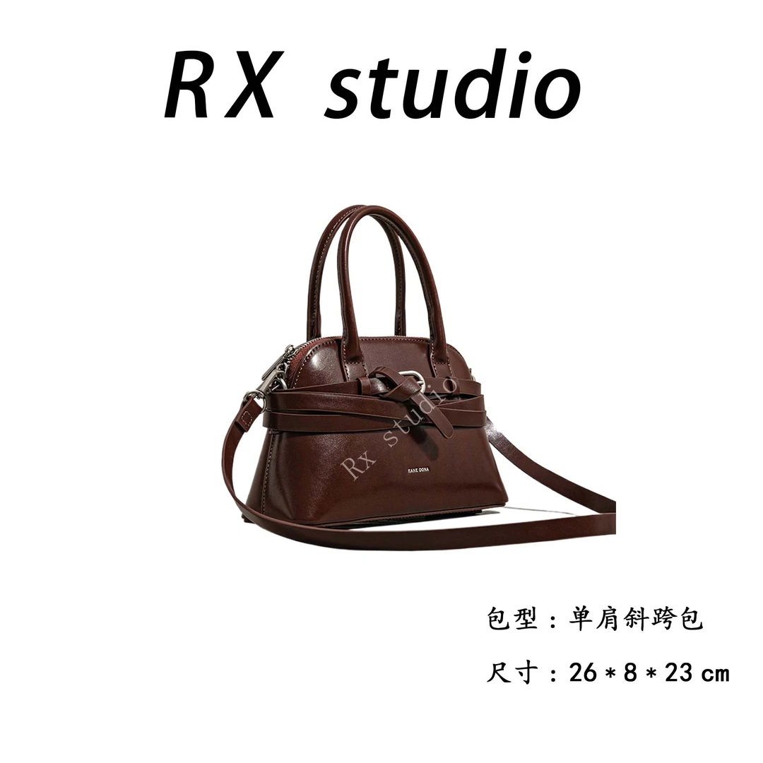 【母亲节礼物】SK-82721-奶茶可可RAIN.CUN轻奢小众时尚女士包