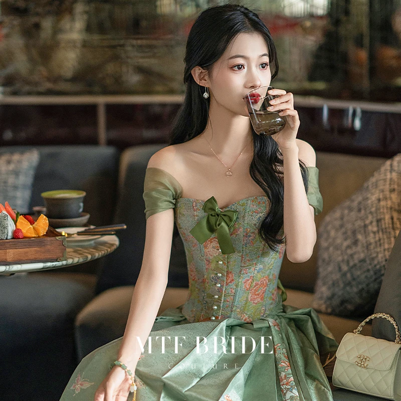 满庭芳【森之迷醉】新中式马面裙女小个子2025新款国风日常可穿