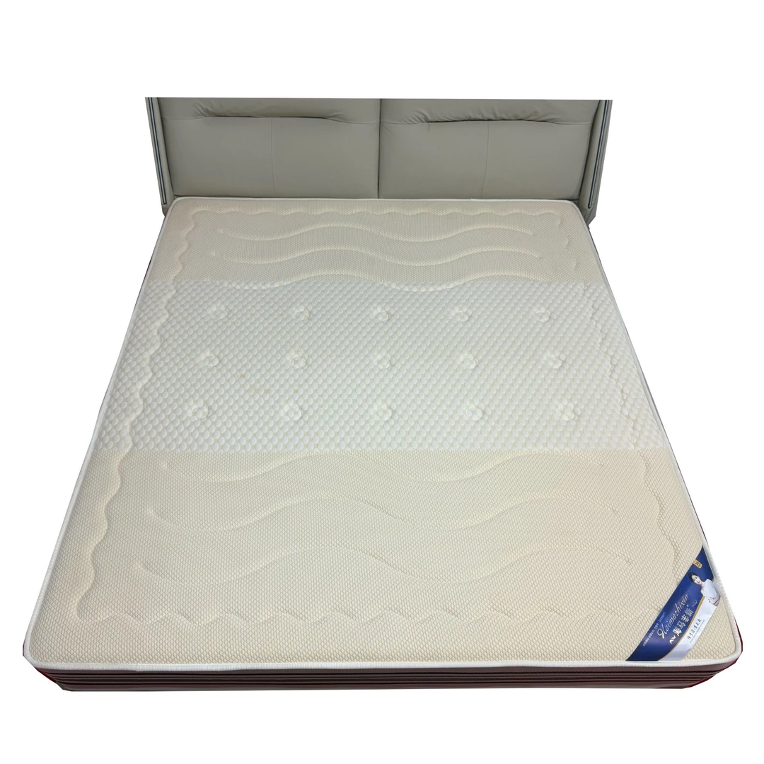 海马志新偏硬加厚床垫环保透气轻奢防螨两面针织双面家用榻榻米