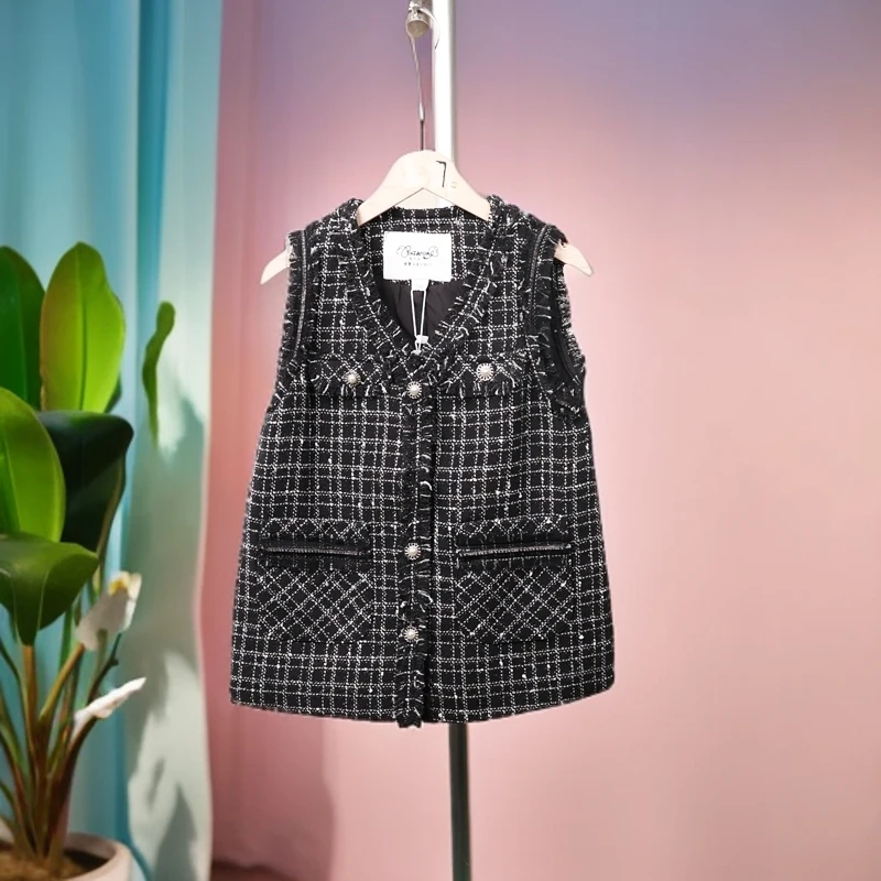 A4-321宝儿童春秋小香风马甲(1211507)