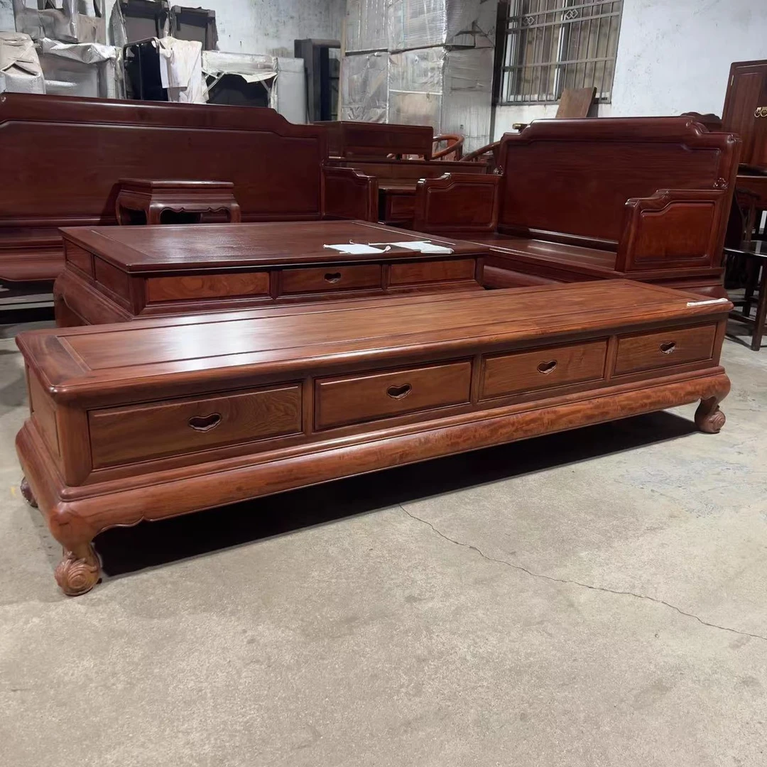 雍博堂推荐-缅花2米电视柜 四柜 尺寸:200*46*42