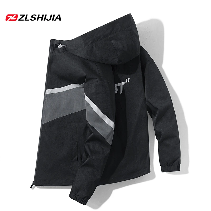 Z·L·SHIJIA/战狼世家春秋男士夹克外套男时尚商务男装户外连帽