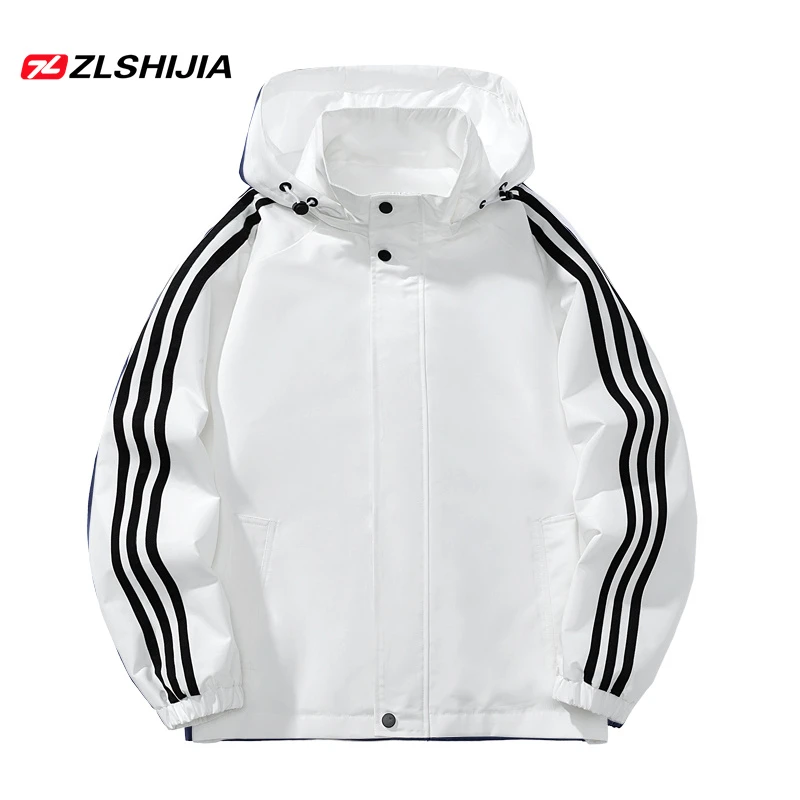 Z·L·SHIJIA/战狼世家秋季男士可脱卸帽运动情侣夹克时尚外套男