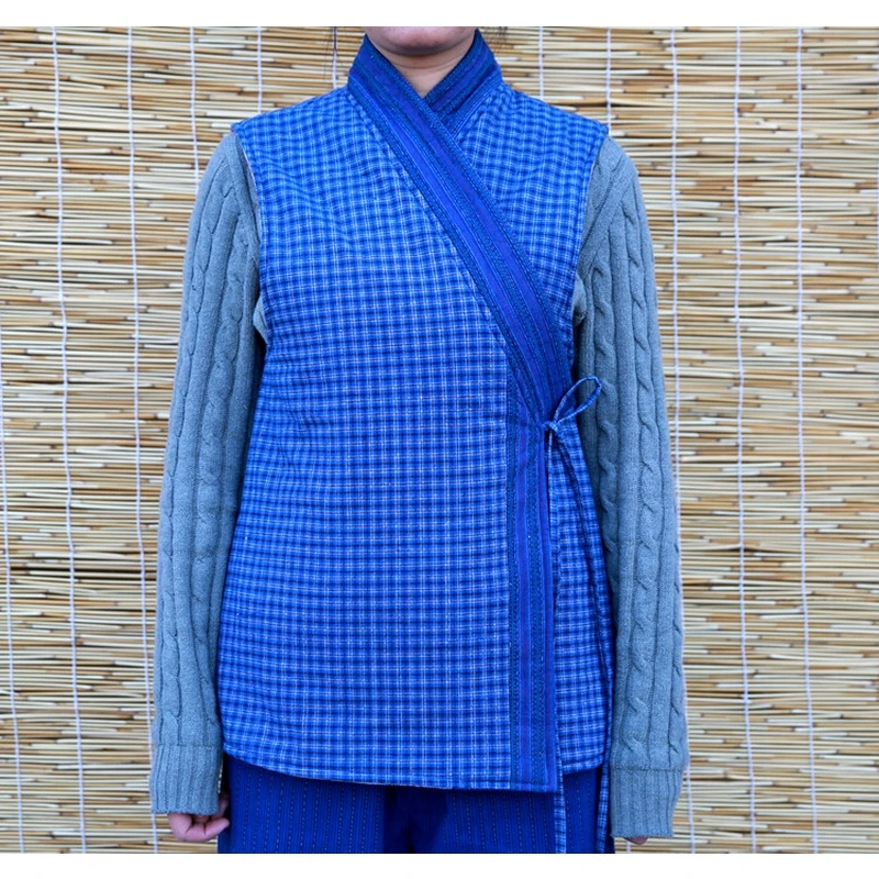 汉服马甲偏襟系带220